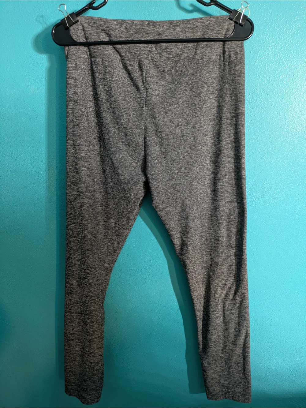 No‎ Boundaries Gray Heather Stretch Leggings